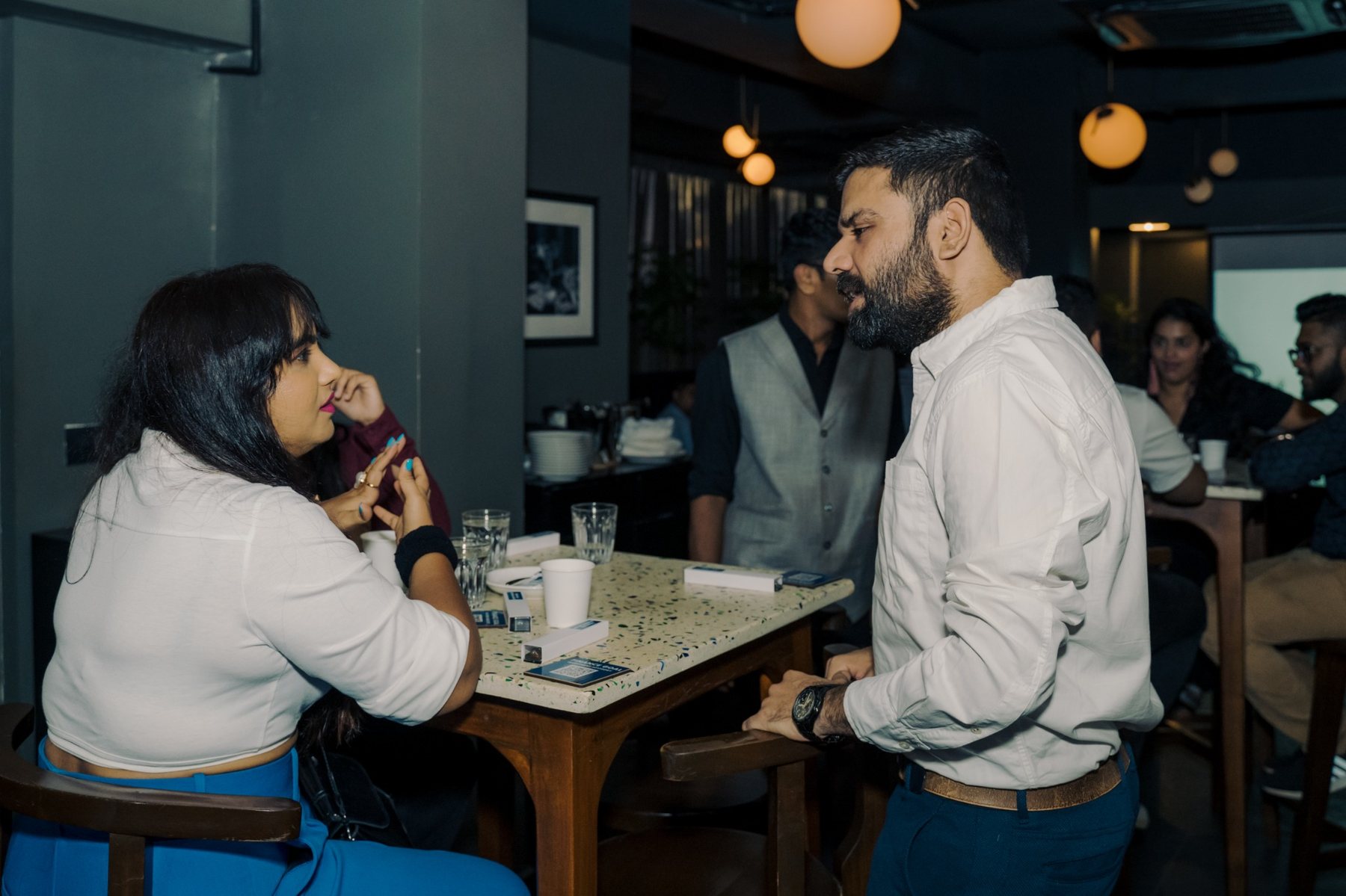 Client conversation